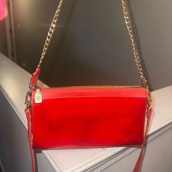 MCM Patent Leather Shoulder/Crossbody - Picture 2 of 16